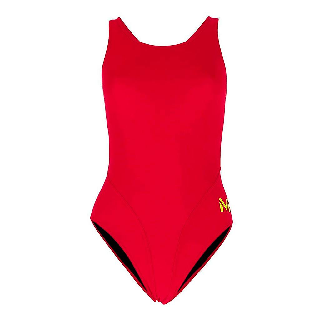 Malla Baño Mujer Mp Team Solids Comp Uv50 Rojo T30