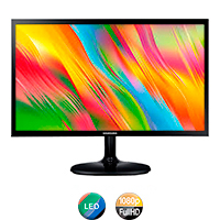 Monitor 21,5 plano Samsung 1080p Ultra Fino