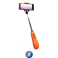 Monopod Extensible Bluetooth Selfie Zoom Orchid