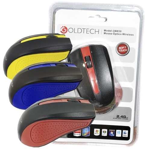 Mouse Inalambrico 2.4G Goldtech