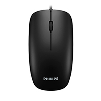 Mouse Usb Philips Spk7214bs Usb 2.0 Ambidiestro