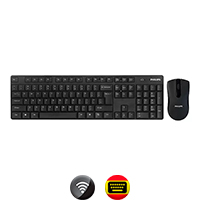 Mouse Y Teclado Inalámbricos Philips Spt6501b 2,4ghz
