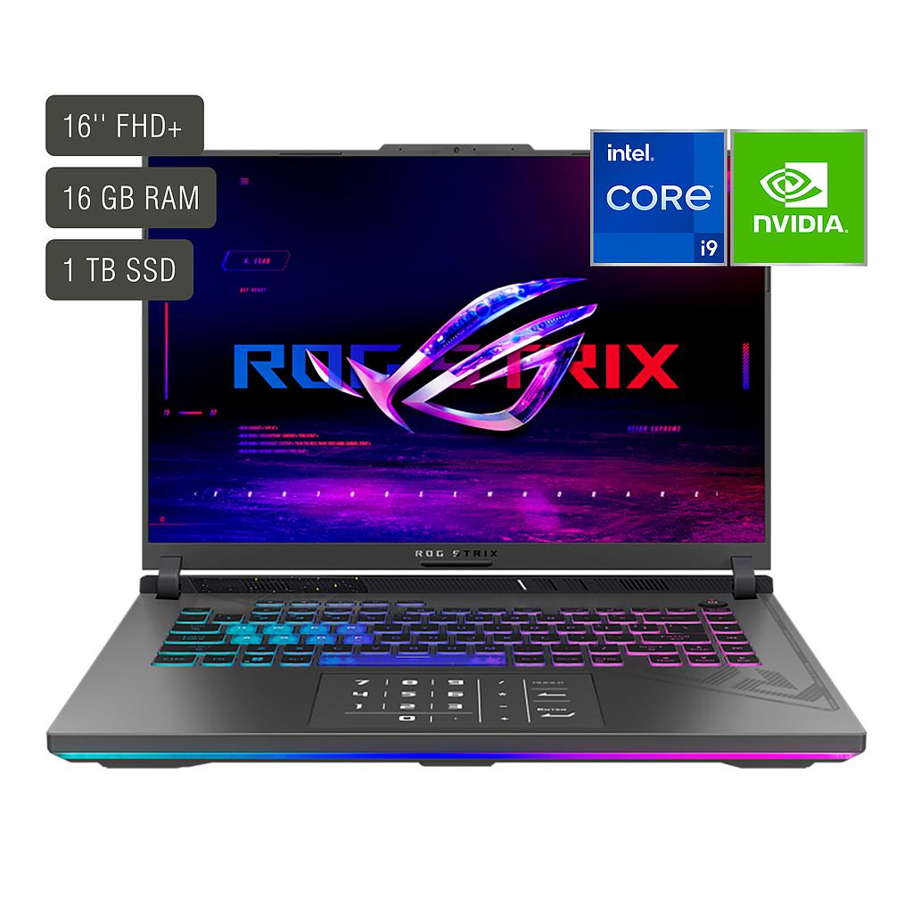 Notebook Gaming Asus Rog Strix 16'' Core I9 16gb 1tb Win11 Rtx4070