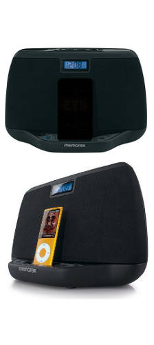 Parlante Memorex Portable iPod/iph Pantalla Lcd