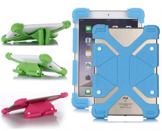 Protector Soporte Silicona P/Tablet 7" y 8"