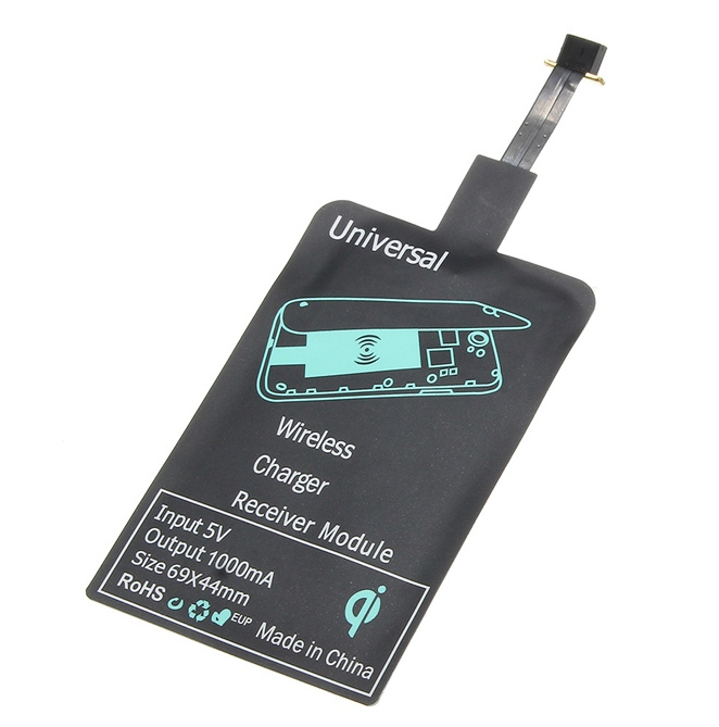 Receptor p/Cargador Inalambrico Micro Usb