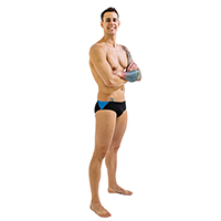Slip Natación Hombre Finis Splice Brief 30