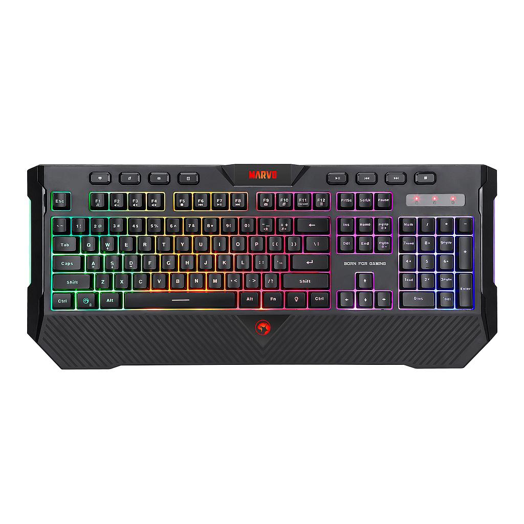 Teclado Gamer Marvo K656 112 Teclas C/iluminacion