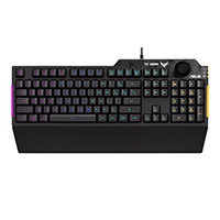 Teclado Gaming Tuf Gaming K1 Usb 1000hz 5 Zonas Rgb