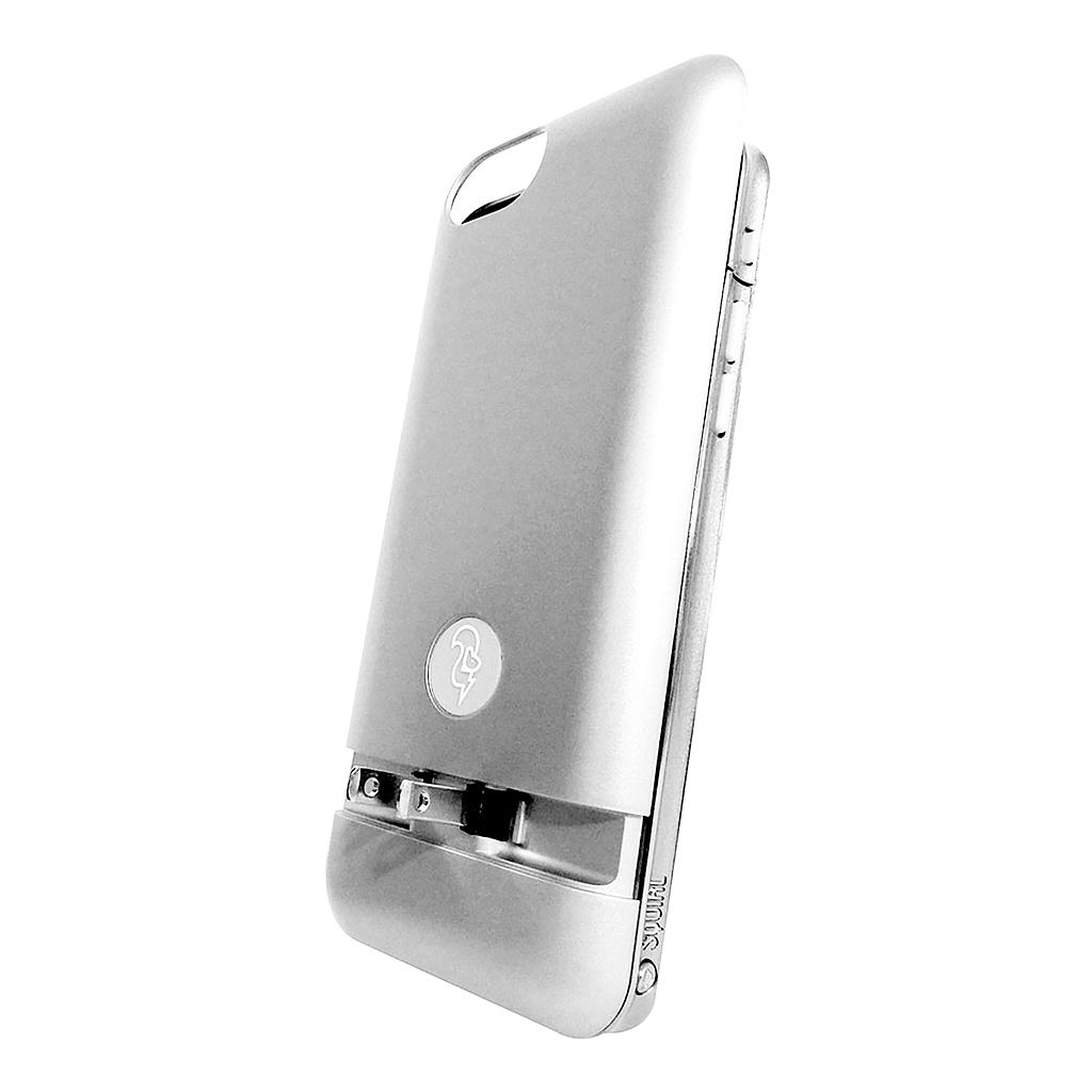 Squirl - Estuche Con Batería Para iPhone 6 / 6s Silver