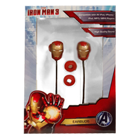 AURICULARES EARPHONES IRON MAN 3