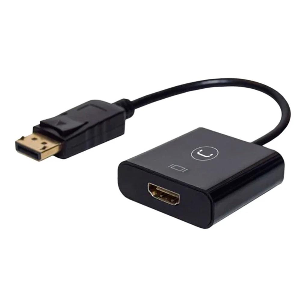 Adaptador Unno Display Port A Hdmi Ad3004bk 