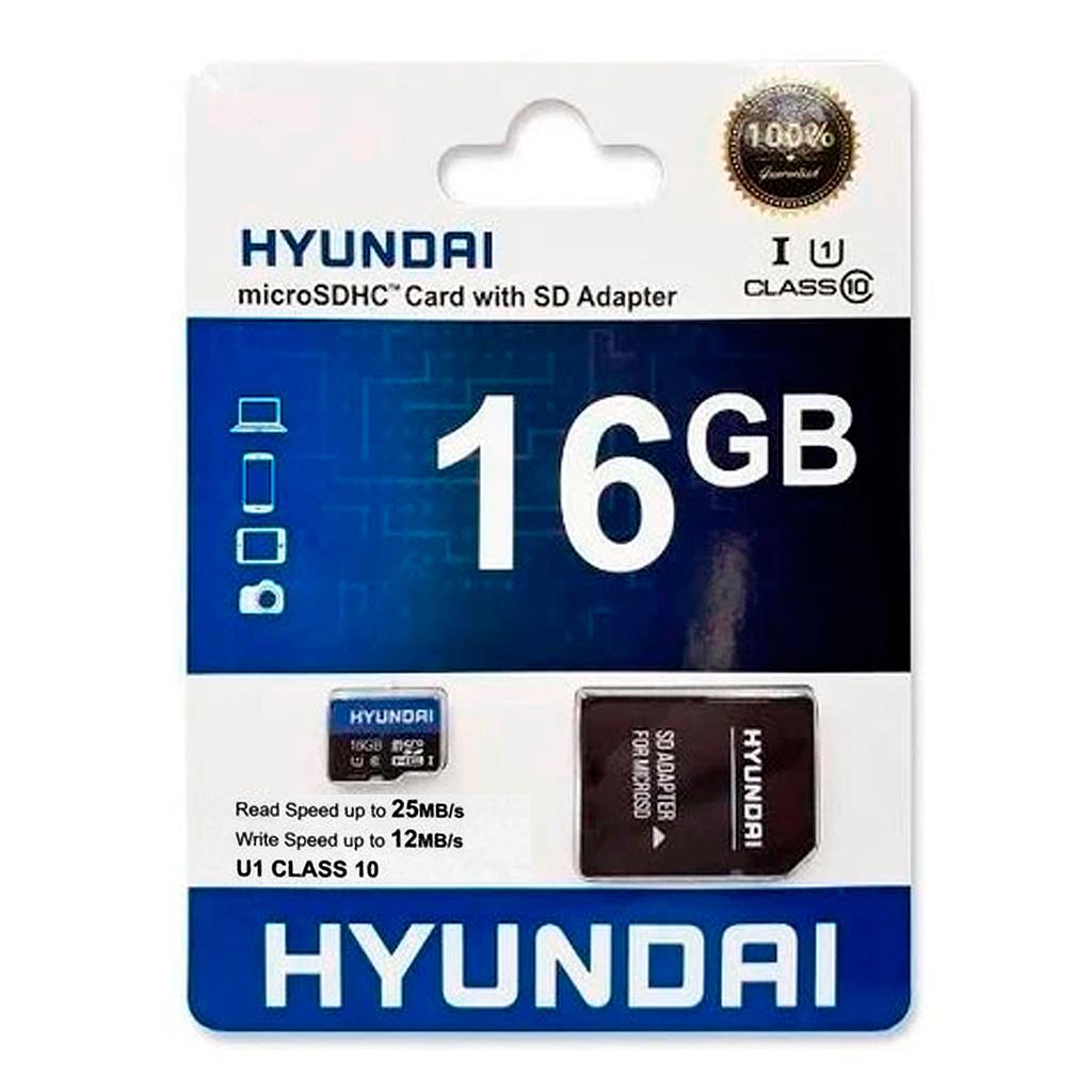 Memoria Micro SD 16GB Hyundai 