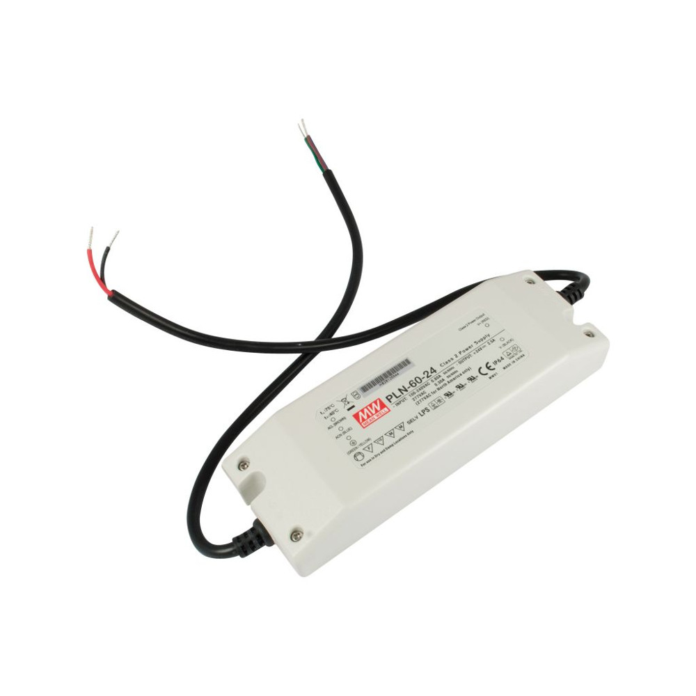 Driver de alimentación LED IP64 CC AC/DC 12-24V 2.5A