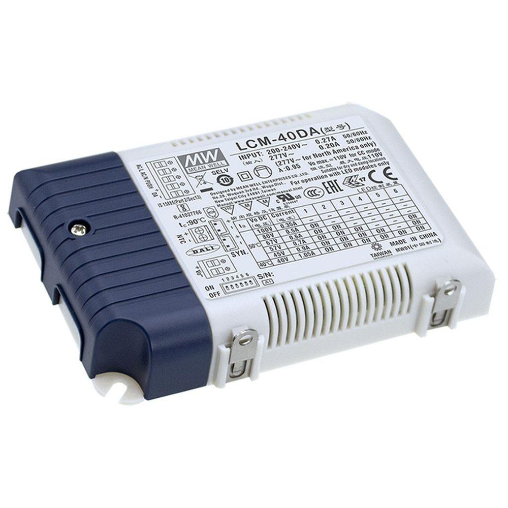 Driver de alimentación LED IP20 regulable CC AC/DC 2-100V 1.05A