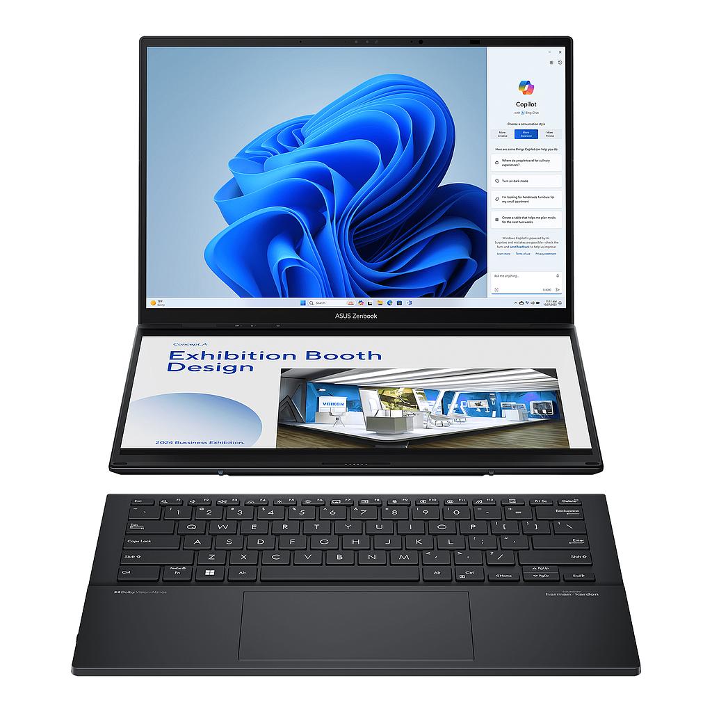 Asus Zenbook 14''+14'' Táctil Oled Core Ultra 9 32gb 1tb W11