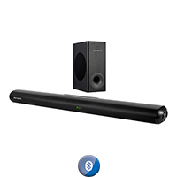 Barra Con Subwoofer Inalámbrico Aiwa Awsbh21ww 1200w Pmpo Bt