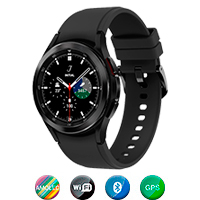 Reloj Smart Samsung Glxy Watch4 Classic 46mm Ip68 - NEGRO