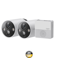Cámara De Seguridad Tp-Link Tapo C420S1 X2 Exterior Visión Nocturna 2K QHD