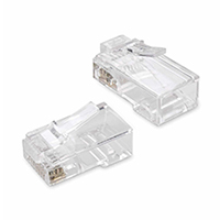 Conectores De Paso CAT6 RJ45 Unno AD3099WT Pack x100