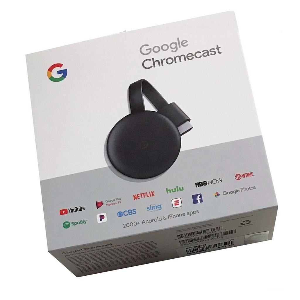 Google Chromecast 3 Open Box