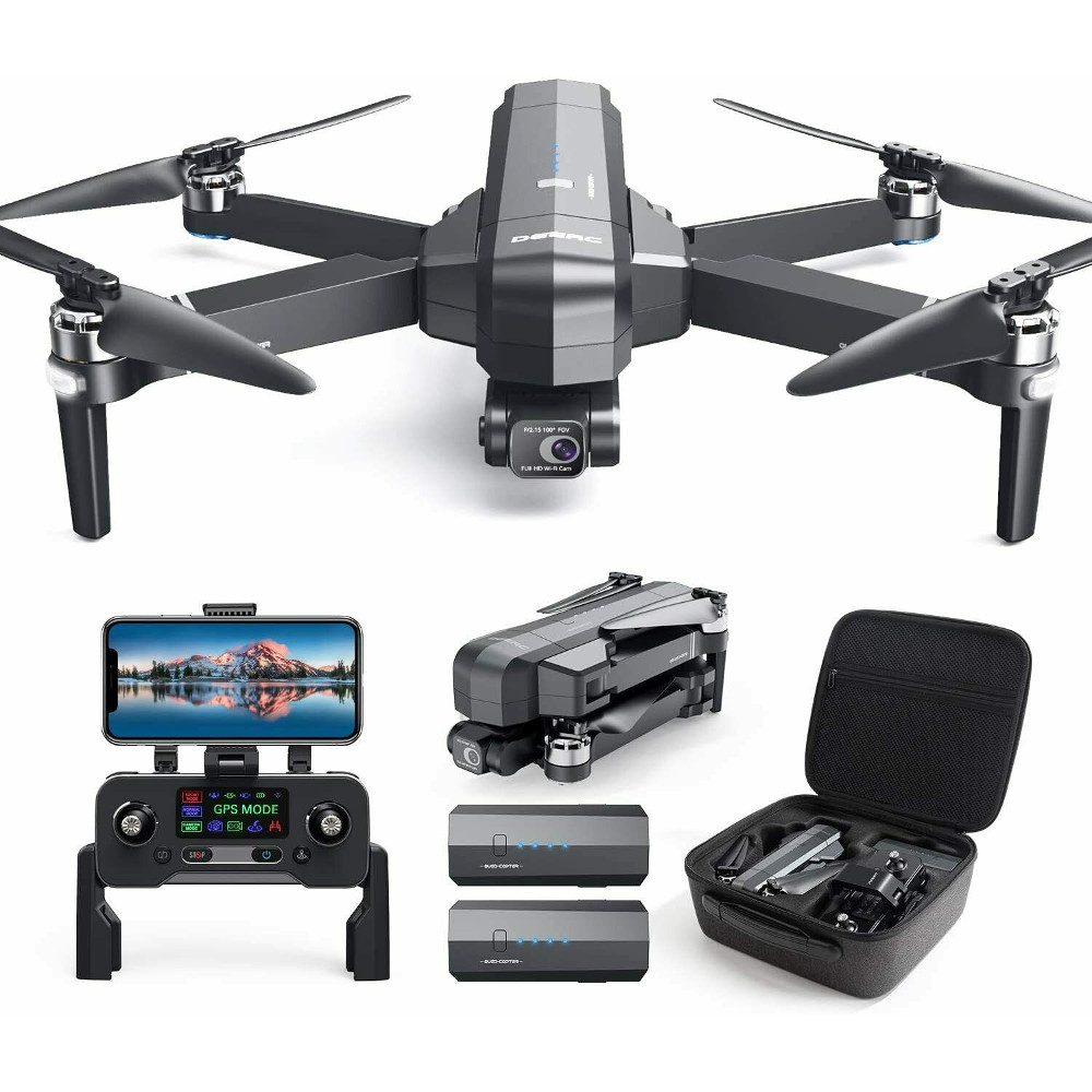 Drone Holy Stone De22 2.7k Selfie Vuelo Personal