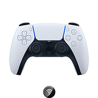 Gamepad Sony Wrlss Ps5 Dual Sense Boton Crear - WHITE