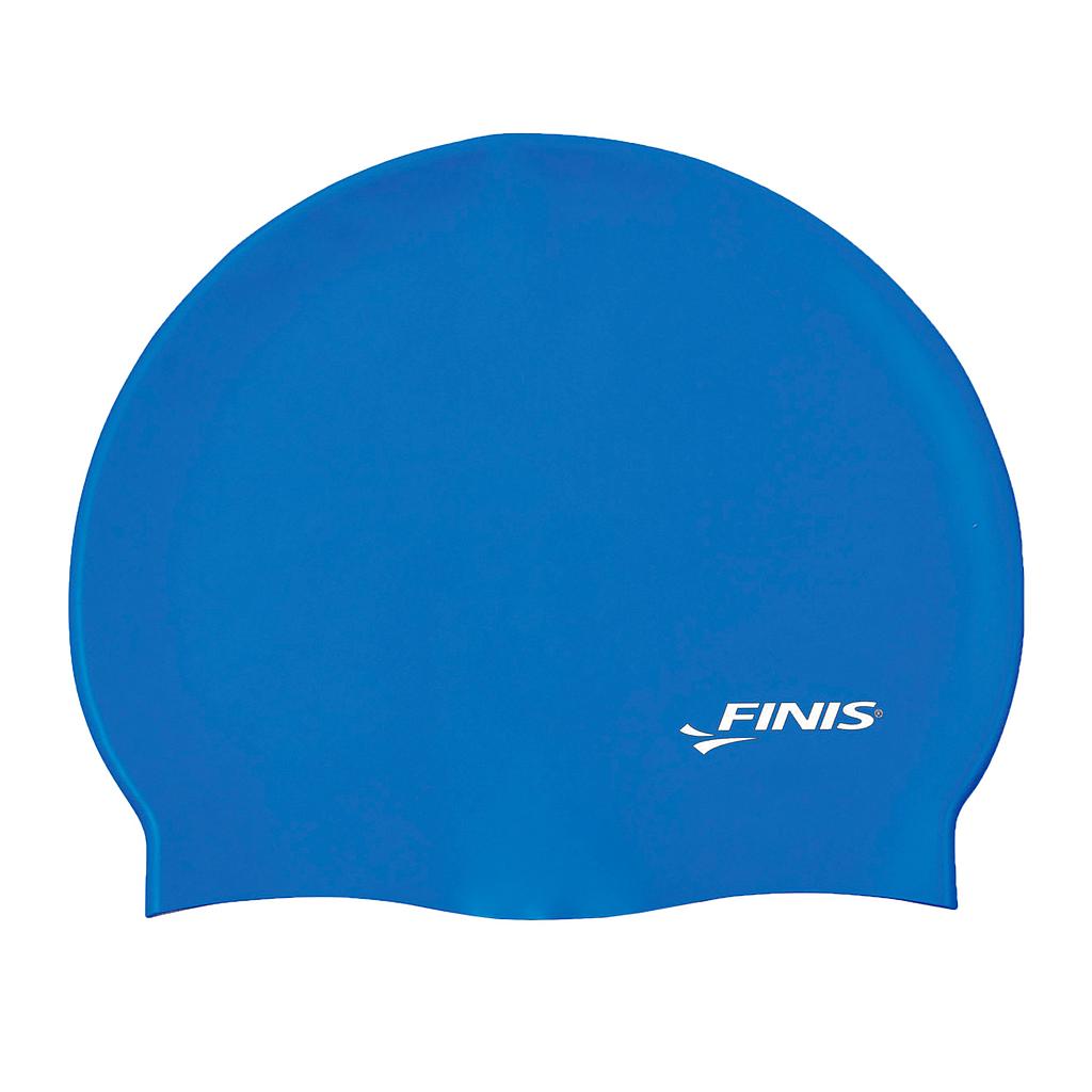 Gorra Natacion Finis Silicona Unisex Azul
