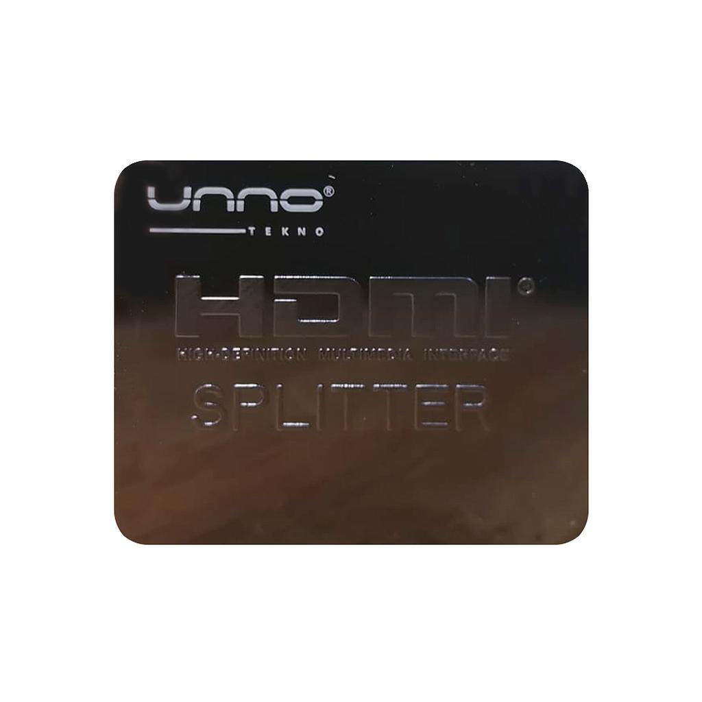 SPLITTER UNNO HDMI 2 PUERTOS HB1204BK