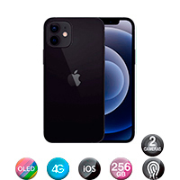 iPhone 12 6,1'' 5G 4gb 256gb Dual Cam 12mp