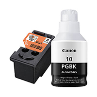 Kit Cabezal + Botella De Tinta Negro Canon BH-10 + GI-10