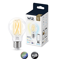 Lámpara Led Inteligente Philips Wiz 7W A60 E27 Blanco
