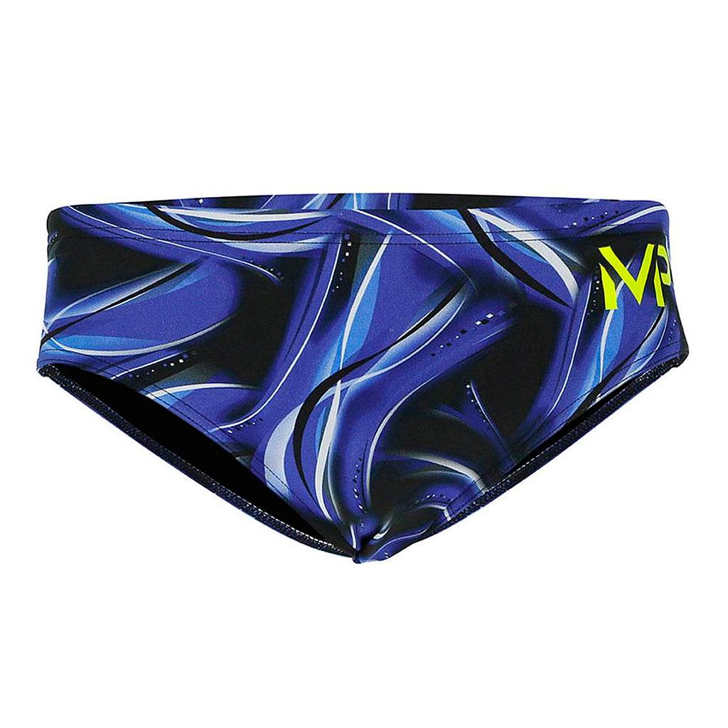 Mallas Michael Phelps Brief Diablo Hombre Uv Azul T26