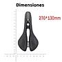 Asiento De Bicicleta Ec90 Carbono Negro