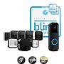 Kit De Seguridad Inalámbrico Blink Visión Nocturna Wifi 1080p