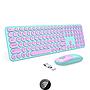 Combo Mouse y Teclado Inalámbrico Seenda Wgjp-073-3