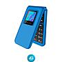 Maxwest Neo Flip 2,4'' + 1,3'' 4G 64mb 128mb Cámara