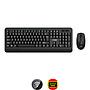 Combo Mouse Y Teclado Inalámbricos Altec Lansing Albc6330 Español