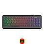 Teclado Gaming Usb A ViewSonic Ku315 Español Membrana Rgb
