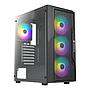 Gabinete Gamer Azza Fighter Csaz-290 Ventana Vidrio Templado