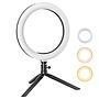 Anillo de Luz Selfie 16cm 15W C/Control y Tripode
