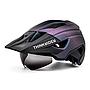 Casco Para Ciclista Con Visor Y Luz Thinkrider HT-30