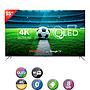 Smart Tv Aiwa 55'' QLed 4k Hdr Google TV Comando De Voz