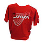 Remera Unisex Java Ajuste Confortable Rojo